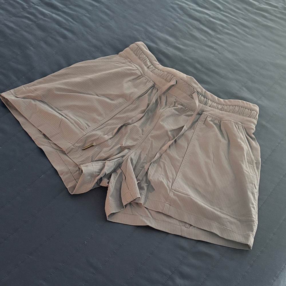 Casual Drawstring Lounge Shorts - Powder Blue